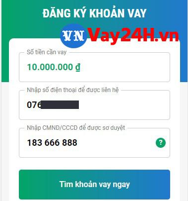 Hướng dẫn vay tiền avay