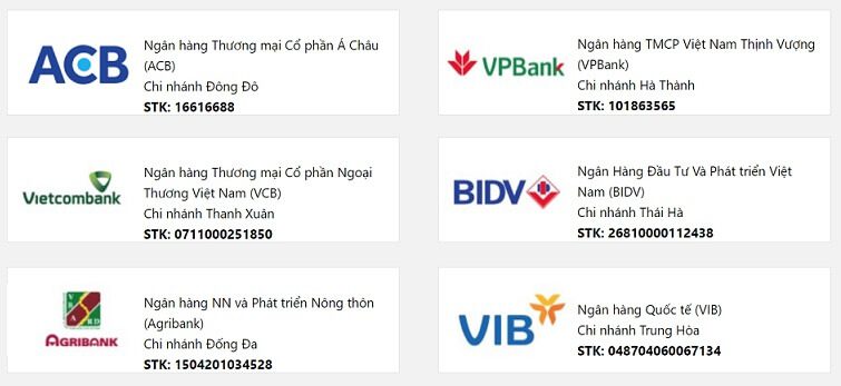 số t&agrave;i khoản thanh to&aacute;n khoản vay Tima